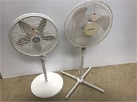 Two floor fans