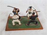 Martial Arts Figures Diorama Piece