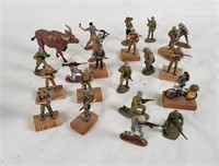Assorted Viet Nam War U S Soldier Figures