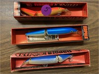3 Rapala Jointed Lures