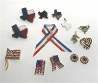 Patriotic & Texas Theme Jewelry