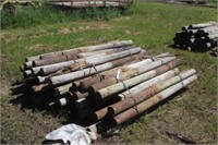 (2) Bundles of Wood Post, Approx 7Ft