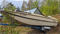 Princecraft Fiberglass Boat w/ Motor & Trailer*O/S