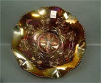 9 3/4” M’burg Primrose 6 Ruffled Bowl – Amethyst