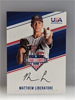 2018 USA Stars&Stripes Matthew Liberator Auto /499