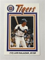 1988 Topps Kroger Pepsi #12 Luis Salazar