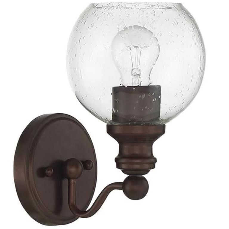 New Oriana 1-Light Sconce w/ Clear Light