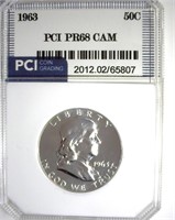 1963 Franklin PR68 CAM LISTS $150