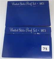 2 - 1971 US Proof sets