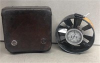 Anemometer miners cage with case