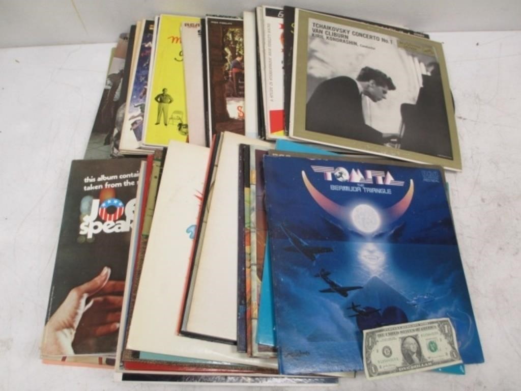 Lot of 33 RPM Vinyl Records - More Than What