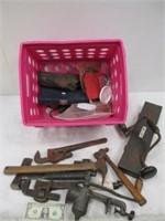 Lot of Vintage Tools - Pipe Wrenches,