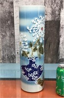 Japanese ceramic vase - marked