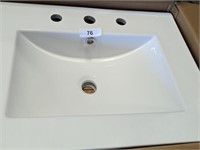 White Ceramic Basin Sink