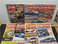 Lot of 8 Scale Auto - Model Card Magazines