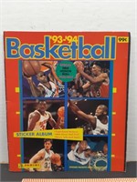 1993-94 Panini Basketball Sticker Book w/ Jordan