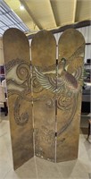 Mid Century Chinese Double Side Room Divider WOW!