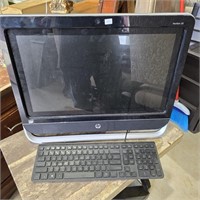 HP All-N-1 Pavillion 20 Desktop Computer - Wiped