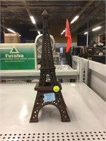 Metal Eiffel Tower candle holder