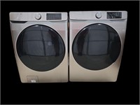 Samsung SS Front Load Washer & Electric Dryer