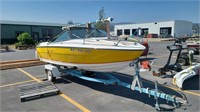 2001 REINELL 17' BOAT AND TRAILER - NO TITLE