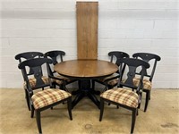 7 Pc. Ethan Allen Table & Chair Set