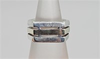 14K Gold And Sterling Silver 925 Ring