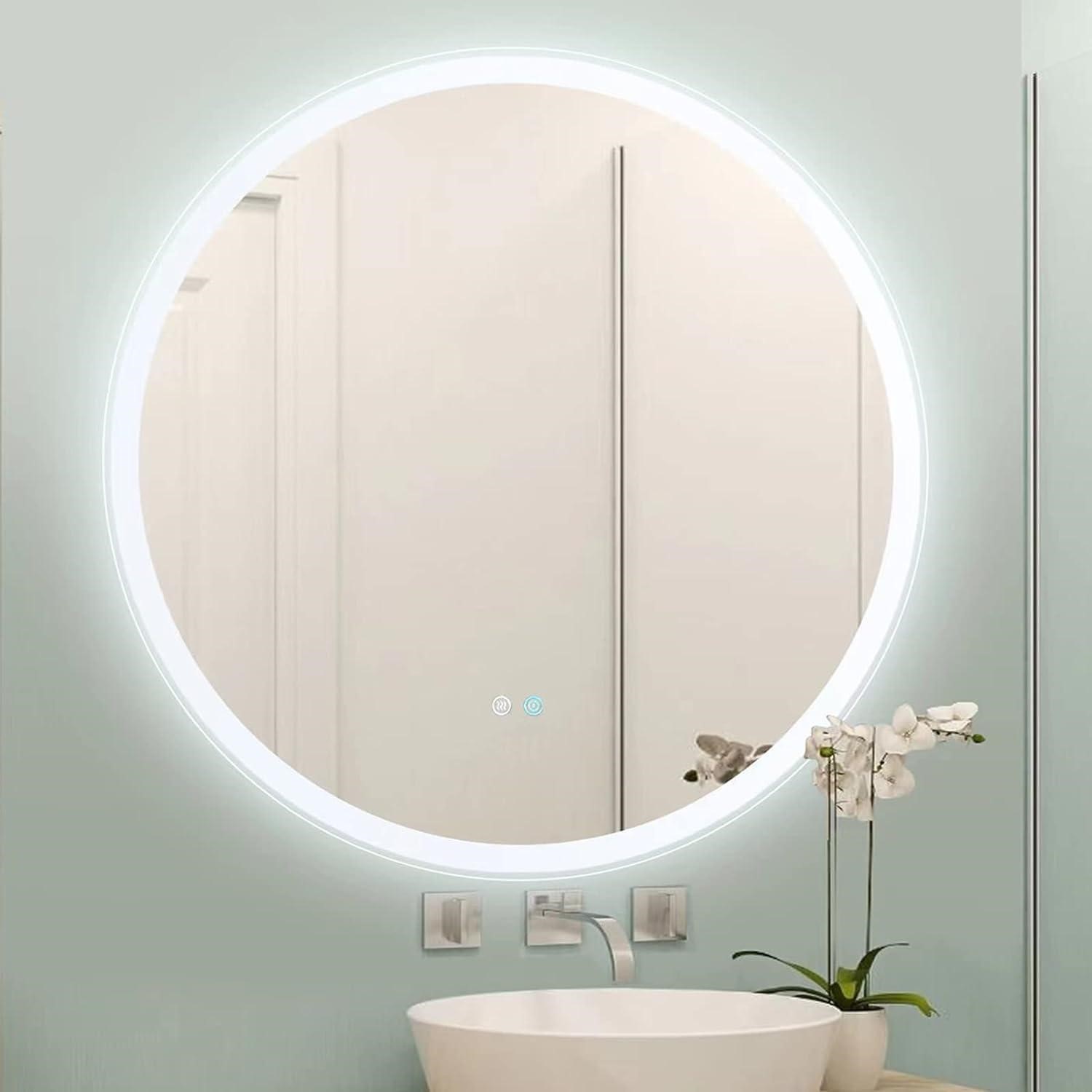 LED 24 Round Vanity Mirror
