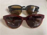 2 pairs of Suncloud Polarized Sunglasses. MSRP