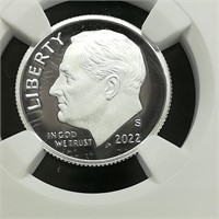 2022 S Silver Dime 10c PF70 NGC Ultra Cameo