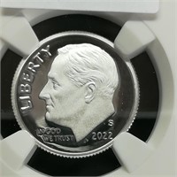 2022 S Silver Dime 10c PF70 NGC Early Release