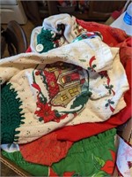Christmas Hand Towels and Tablecloths & Other
