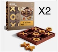 1 LOT (2) Refinery and Co Tic Tac Toe Set
