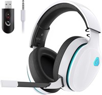 Gtheos 2.4GHz Wireless Gaming Headset-White