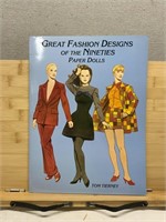 Great Fashions of the Nineties Paper Dolls in