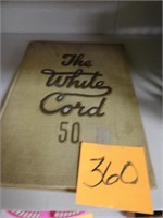 The White Cord 1950 Book