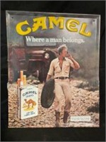 1982 RJ Reynolds Tobacco Co. Camel Filters Metal T