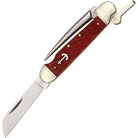 Rough Ryder RR576 Marlin Spike Red Bone Knife