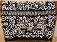 Vera Bradley Snow Lotus Bedspread 50 x 79"