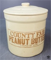 County Fair Peanut Butter Crock