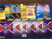 Assorted Sanding Paper 13 Packets