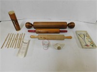 Barb Wire Stirrers, rolling pins