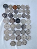 Canadian Coins + 20 Silver Quarters