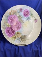 2 Beautiful Hand Painted Plates/Bowls12" & 13"
