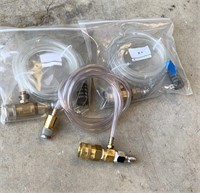 3 Flex Supply Lines for Pressure Washer