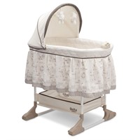 Delta Children Rocking Bedside Bassinet - Portable