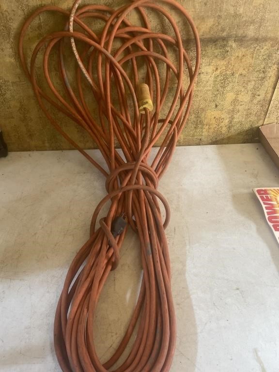 Extension cord with new end