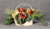 Floral Arrangement in Basket