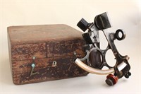 Mid 20th Century Hughes & Sons Husun Sextant,