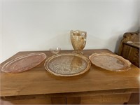 DEPRESSION GLASS LOT